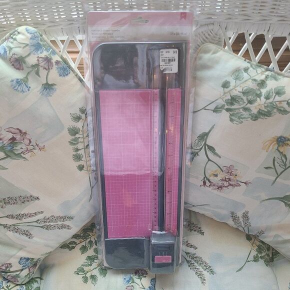 American Crafts 12-Inch Portable Combo Trimmer for Paper Crafts Scrapbooking NWT - Picture 3 of 16